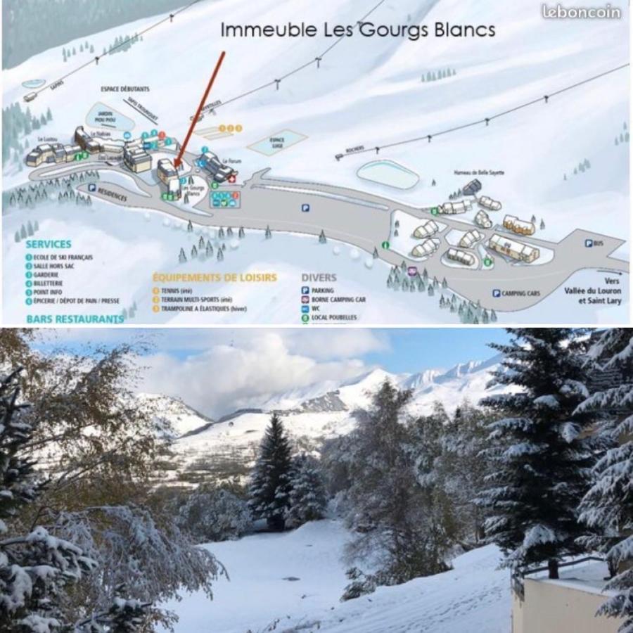 Appartement Ski Station Val Louron - Au Pied Des Pistes - 4 - 6 Personnes Génos Eksteriør bilde